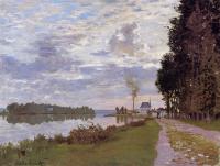 Monet, Claude Oscar - The Promenade at Argenteuil